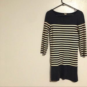 Striped casual dress